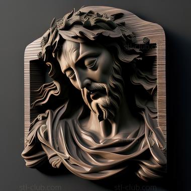 3D model st jesus (STL)